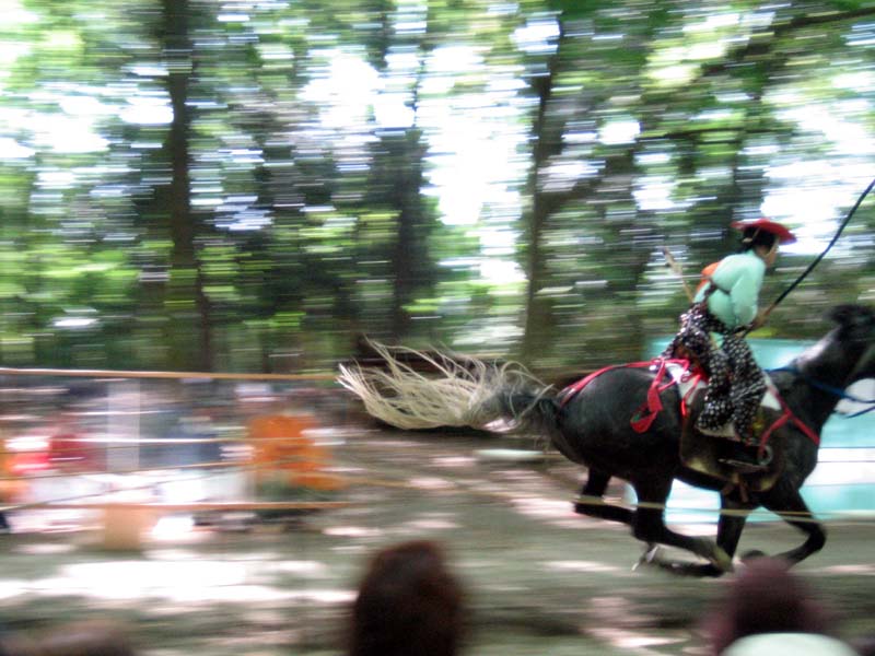 No matter how fast I turned my body I just couldn't quite keep up with them. 