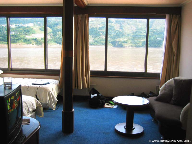 A suite on the boat just for us. 