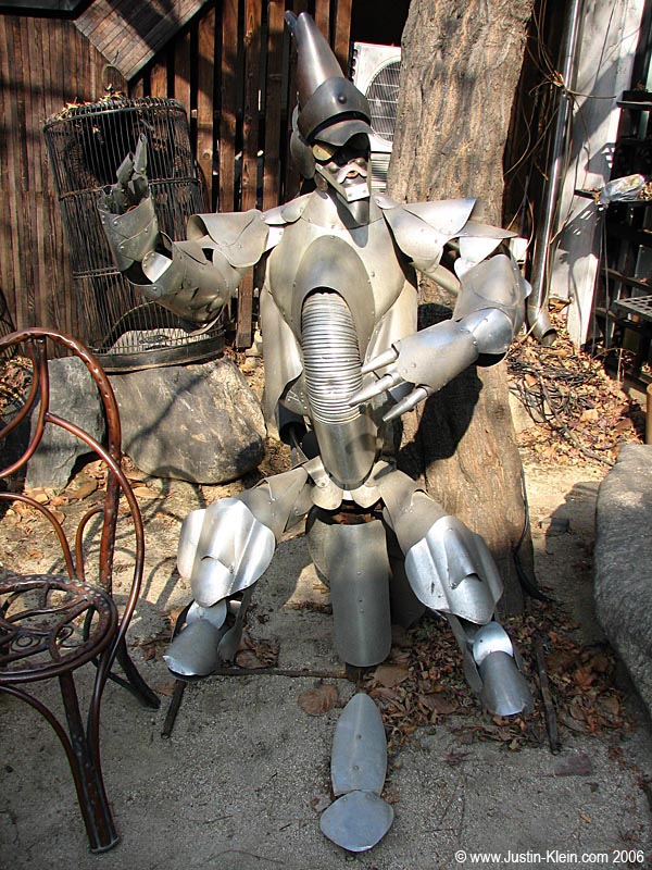 An anatomically correct robot.