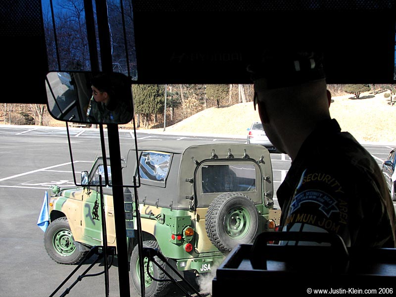 Our armed escort. 