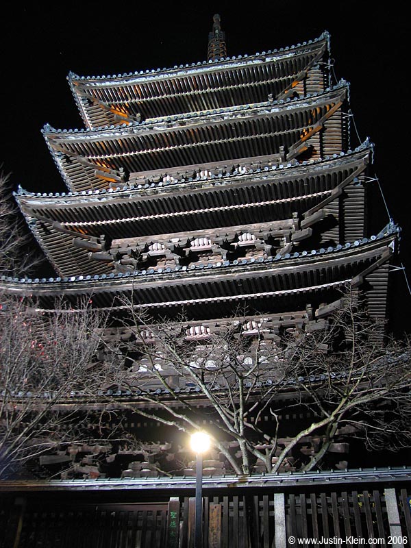 Towering magnificence in the evening air. 