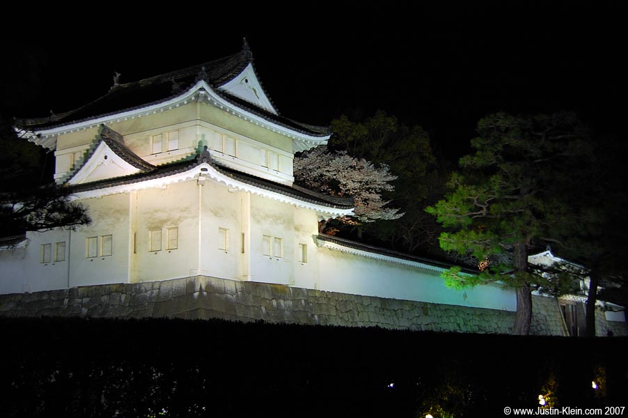 Nijo Castle, my jogging path just 2 blocks from my front door. 