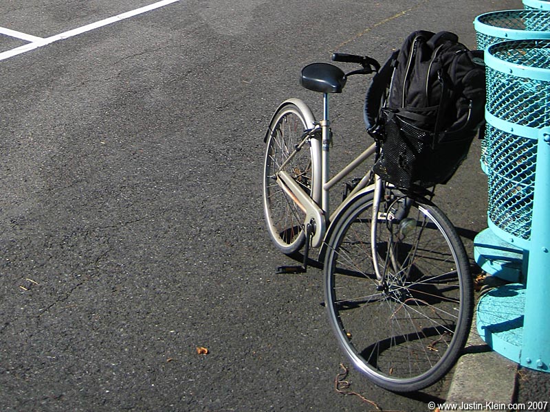 My trusty steed.  Not the best equipment one could imagine, but it did get me around and back! 