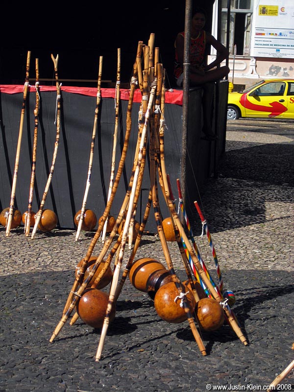 Capoeira instruments.