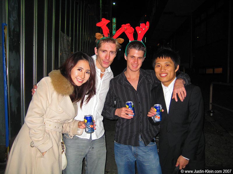 Naomi, Peder, me, and JingJing.