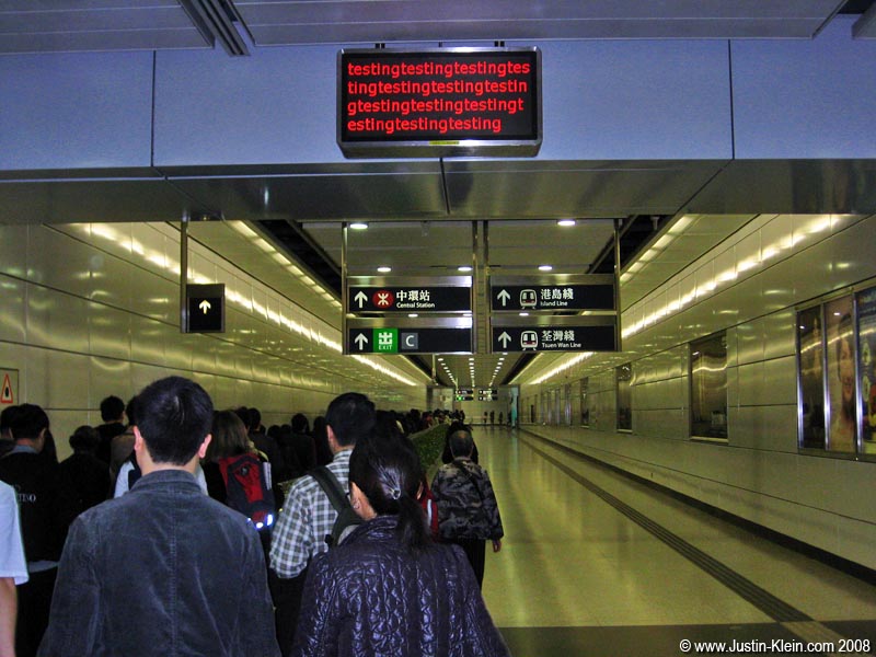 Just follow the oh-so-informative signs! 