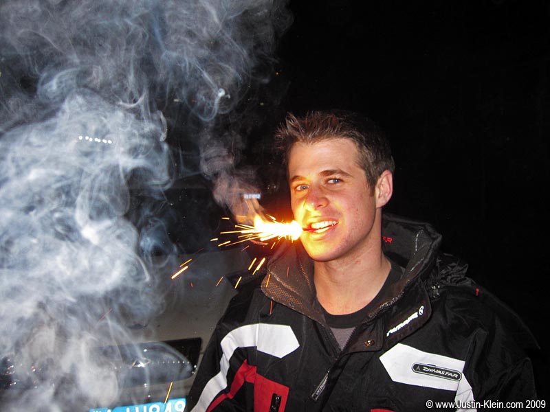 Time for sparklers.