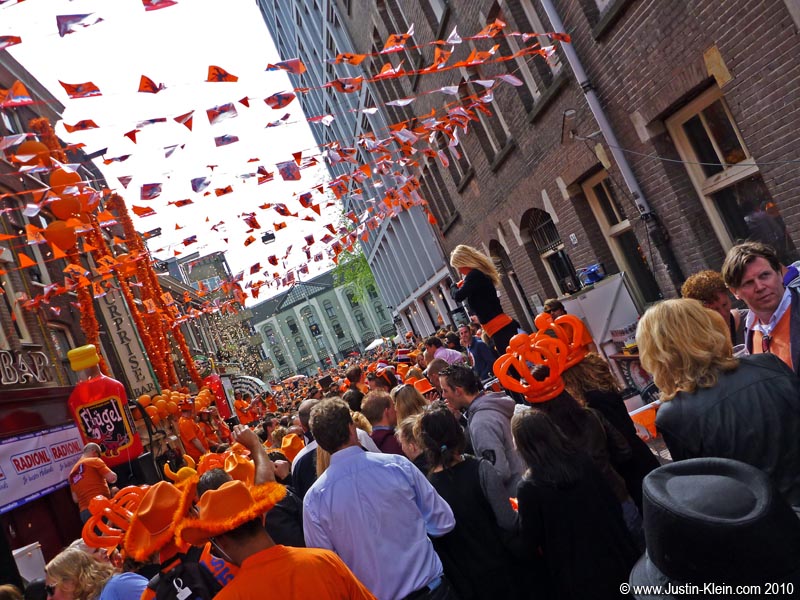 Queen's Day, Amsterdam.