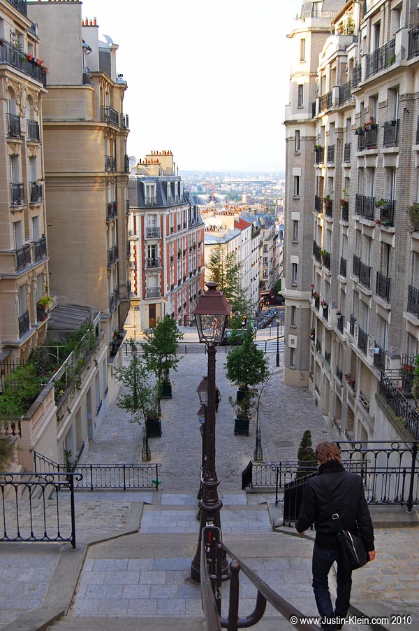 A nice view in Montmatre.