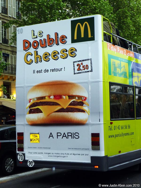 Le Double Cheese.