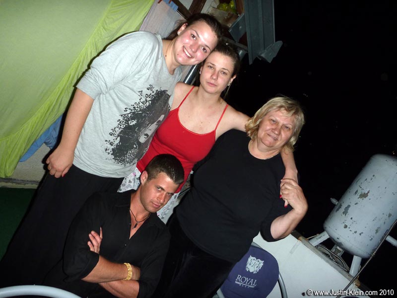 The woman on the right is the extremely sweet but non-English-speaking owner of Villa Sara. (Don't ask why I'm making such a dumb expression - I honestly can't remember : P)