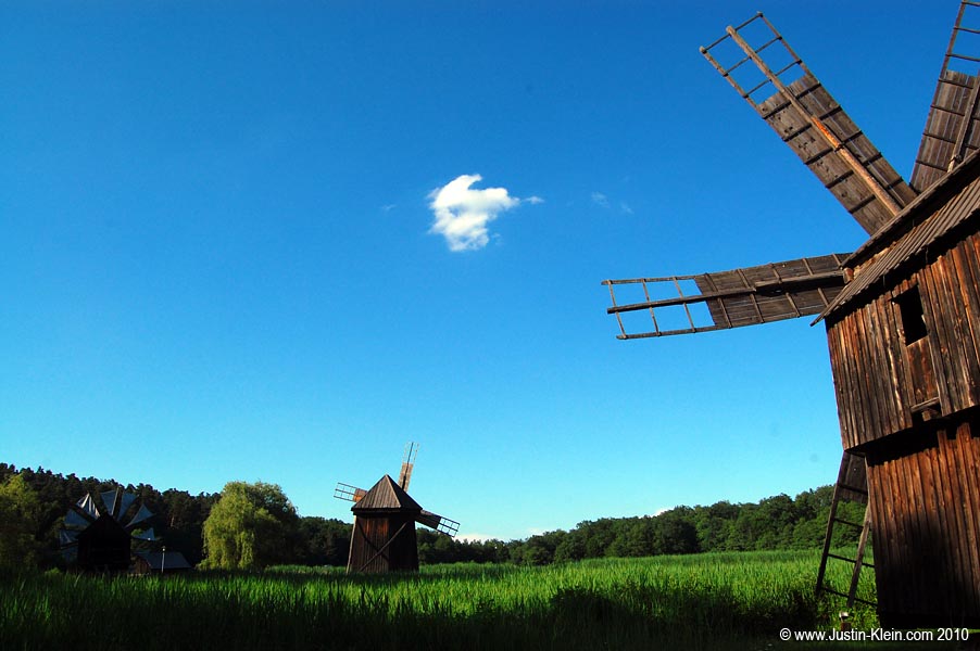 Ancient windmills.