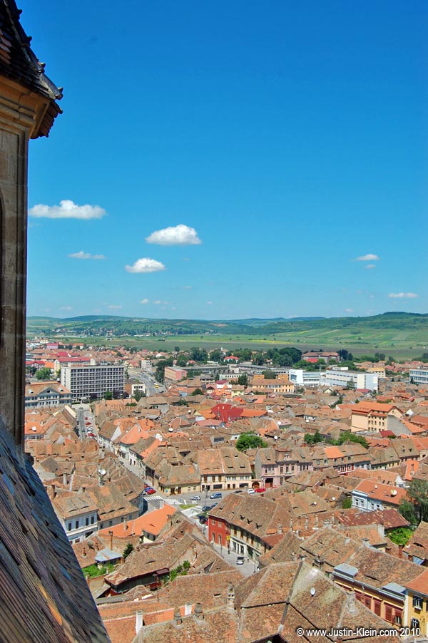A view from Turnul Sfatului.