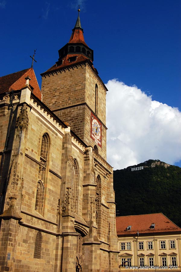 Braşov's surprisingly hokey "Hollywood Sign."