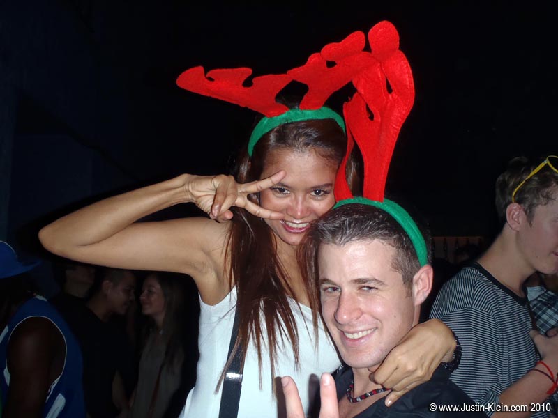 Khao San's got everything - from fake ID's to bright red reindeer antlers.