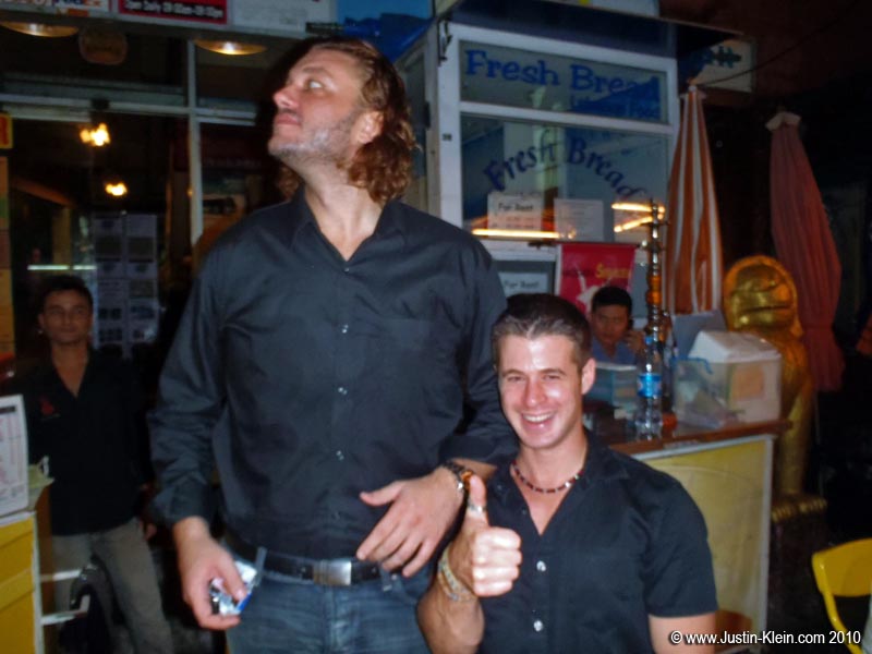 Anders is tall.  Very tall.  Like maybe about 10 feet tall.