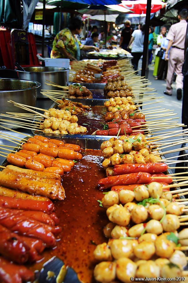 Endless skewers.