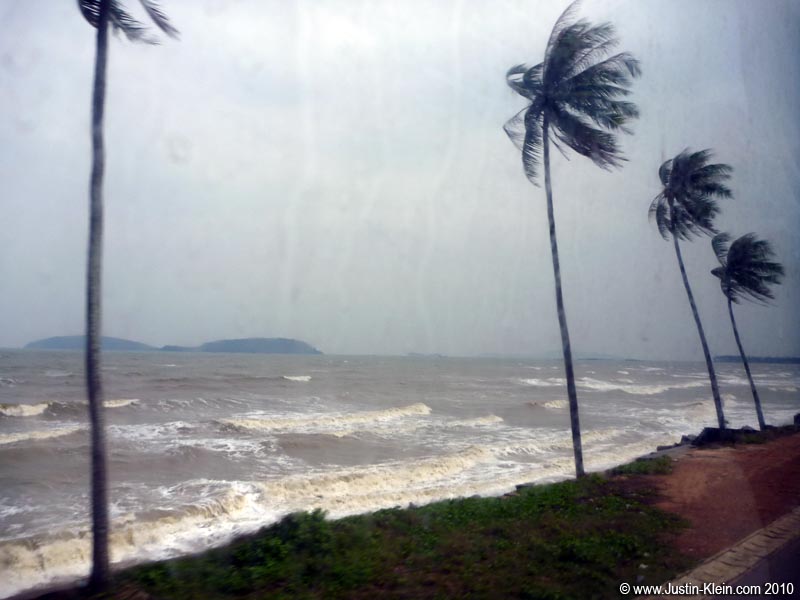 Rough weather leads to rough seas, as we've now learned firsthand.