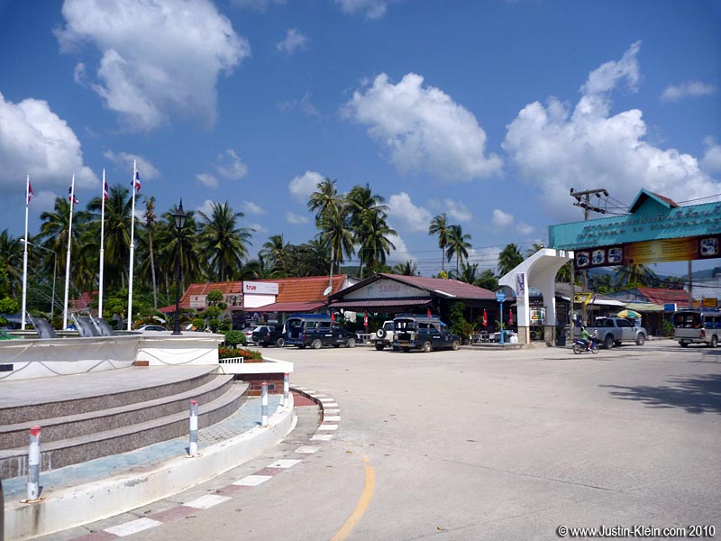 Arriving at Koh Phangan.