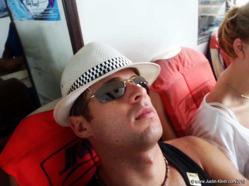 Not really sure where that hat came from. Or where it went, for that matter.