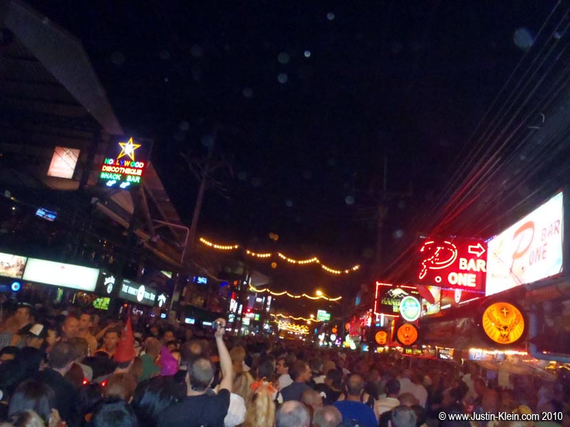 Bangla Road - packed to the gills.