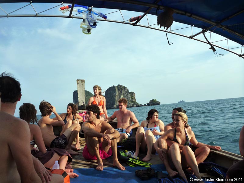 Our snorkeling crew.