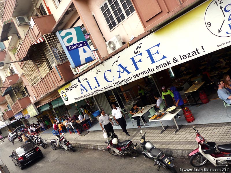Heading into Little India.