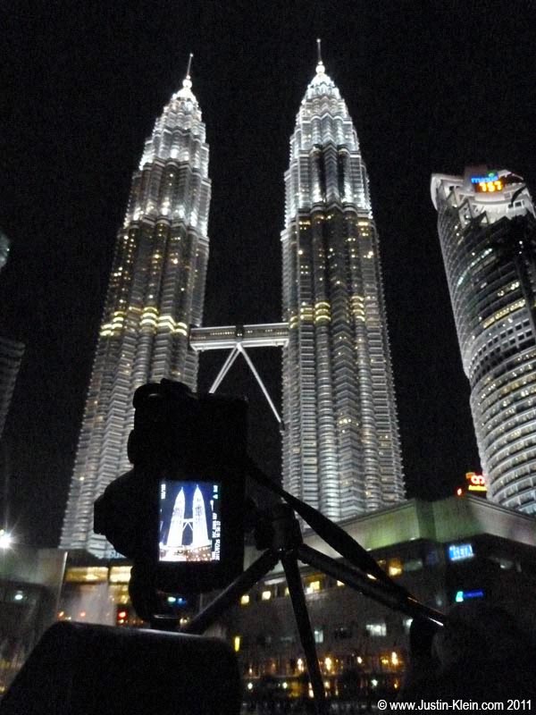 A "behind-the-lens" shot...just because I'm a nerd who carries two cameras : P