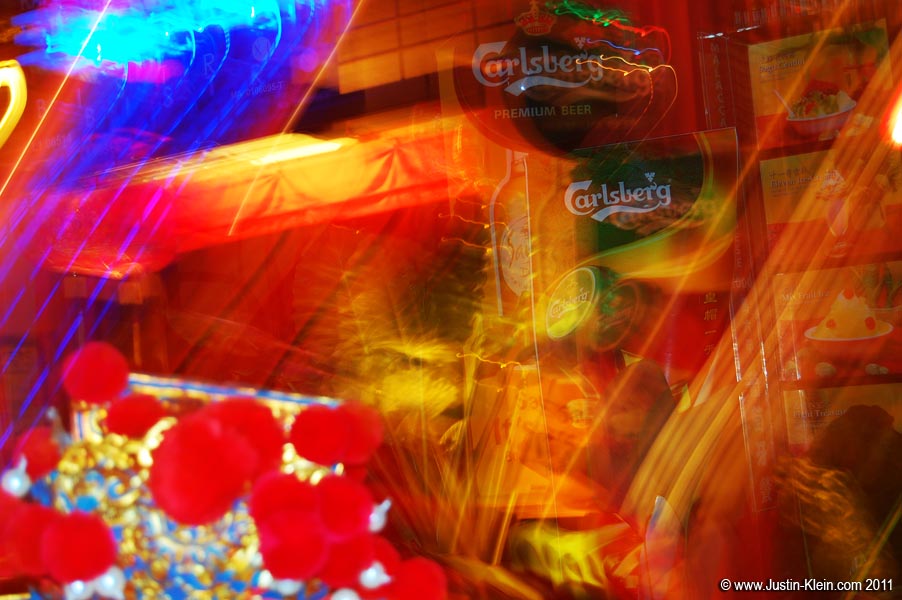 Colorful chaos on another of Jonker's sidestreets.