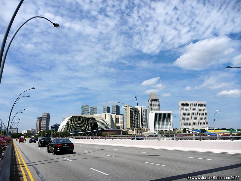 That spiky-looking dome is part of "Esplanade: Theatres On The Bay," a $600 million arts complex that's more or less become the poster child for contemporary Singapore.