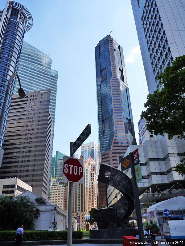 Towering modernity in the CBD.