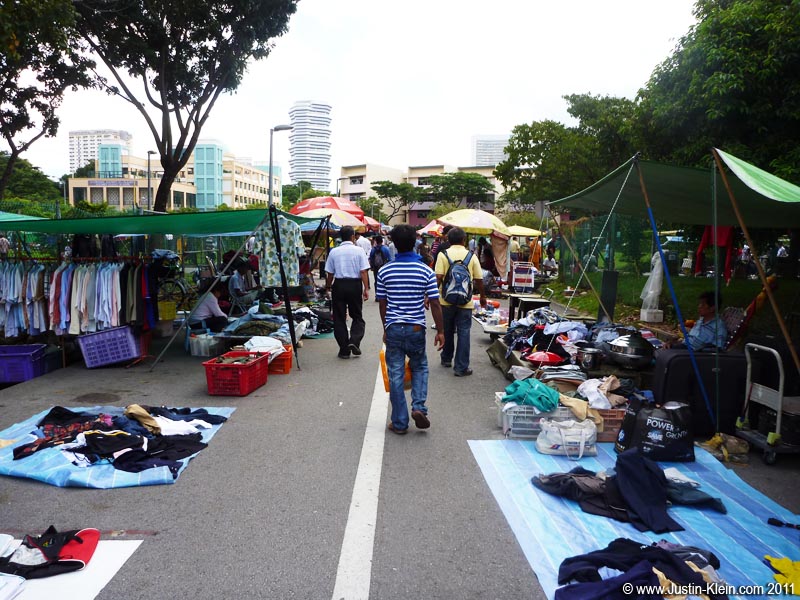 The Sungei Rd Thieves Market.