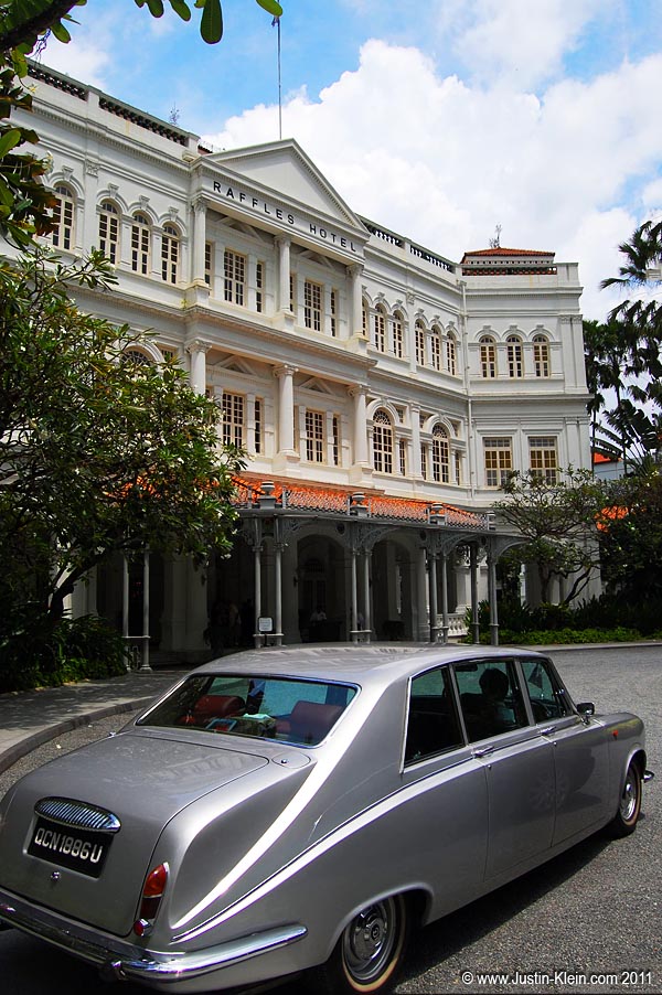 The famous Raffles Hotel.