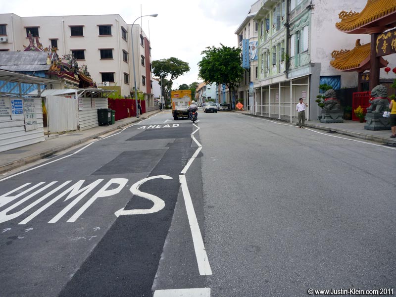 Speaking of drunk driving...what was up with this street painter?