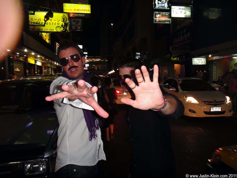 ...Well okay, maybe just <i>one</i> fake mustache photo. The Paparazzi just couldn't seem to leave us alone : )