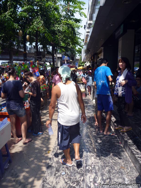 Chalk vendors.