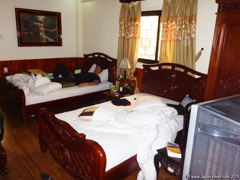Our third room (and my fourth) in Hanoi.